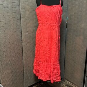 Hot Pink Midi GAP Sundress SZ18